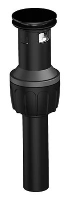 Drain Push Pop-up Plastic Matte Black Cover - Model Tobi22090018bl