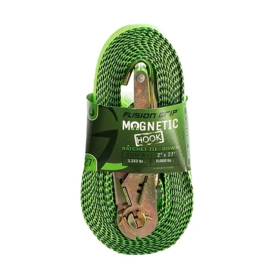 Single Ratchet Tie Down Strap 2 Inch X 27 Feet Model Fg227