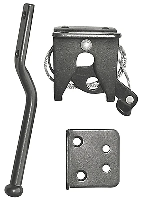 Black Latch And Catch - Model Lcwslblk/b