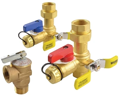 Service Valve Kit For Tankless Water Heaters - Model Rtg20326