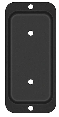 Black Steel Plate Hanger And Connector For 2 X 4 Inch Lumber - Model Rh24b