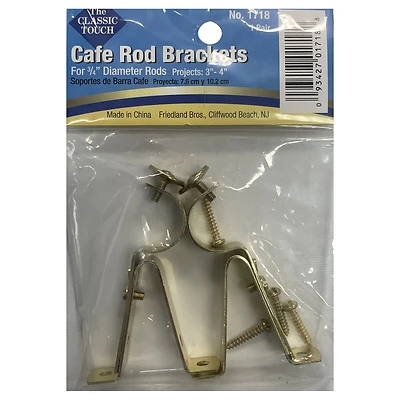 Adjustable Cafe Bracket 13/16 Inch Model 1718 For Shelving Support
