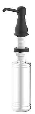 Soap Dispenser - 11 Ounce Capacity, Top Refill Design, Model Tobi22040003bl