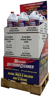 Quarterpallet - Model 1g30s Qpdu For Effective Outdoor Cleaning