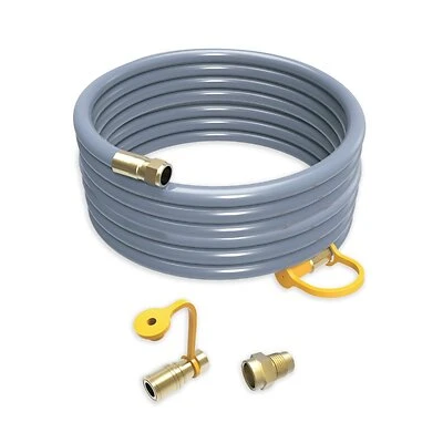 Natural Gas Hose 25 Feet - Durable And Flexible For Safe Connections