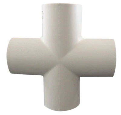 Pvc Slip 1 In Schedule 40 Fitting With Three Outlets And One Inlet