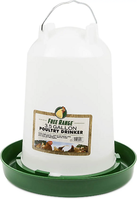Poultry Drinker, Small Flock, 3.5 Gallon