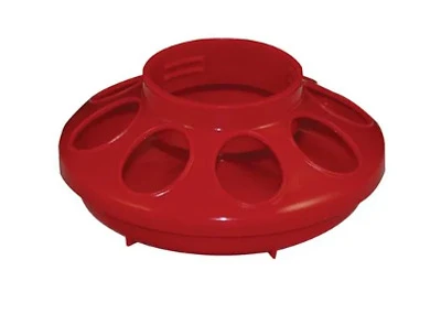 Baby Chick Feeder, Plastic, Attaches to Qt. Jar