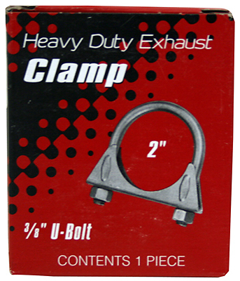 Muffler Clamp, 2 In.