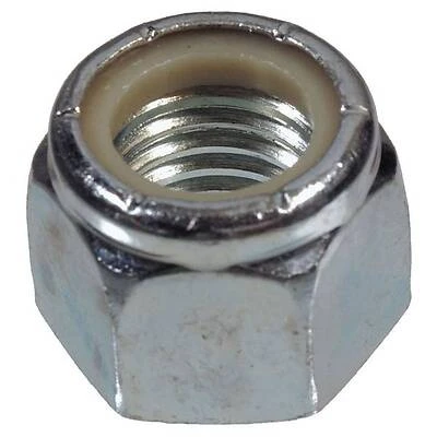 3/8-16 Inch Zinc-plated Nylon Insert Lock Nut - Durable And Reliable Fastening Solution