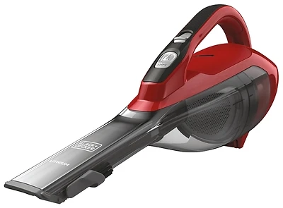 Black & Decker HLVA320J26 Cordless Hand Vacuum, Chili Red, 2.0 Ah