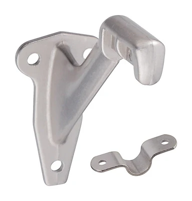 National Hardware N830-132 Handrail Bracket, Satin Nickel, 2-Pc.
