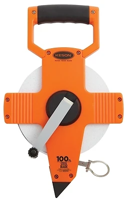 Nr18100 100 Ft Steel Tape Measure With Abs Case And 3/8 In Blade Width
