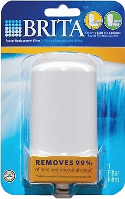 Brita 36309 On Tap White Replacement Water Filter Cartridge