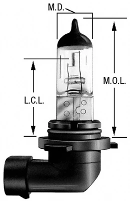BP9006 Halogen Low Beam Replacement Bulb