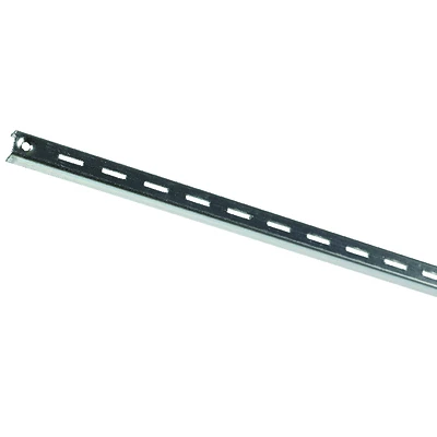 Knape & Vogt 80 ANO 72 Series 180 Shelf Standard, 72 In., Anochrome Steel