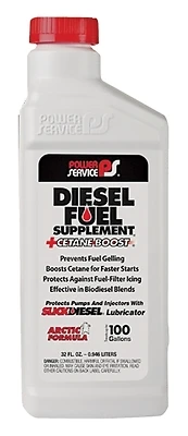 Diesel Fuel Supplement+Cetane Boost Diesel Fuel Anti-Gel, 32-oz.