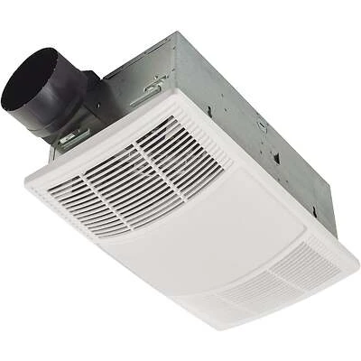 Broan BHFLED80 PowerHeat Bath Fan Heater LED Light, 80 CFM