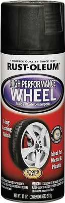 Wheel Coating, Flat Black, 11-oz.