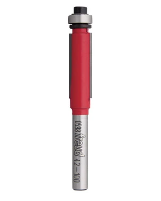 Freud 42-100 Flush Trim Router Bit, 3/8 In. Dia., 1/4 In. Shank