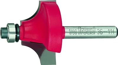 Freud 36-114 Carbide Beading Router Bit, 1-3/8 In. Dia., 1/4 In. Shank
