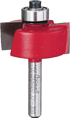 Freud 32-100 Carbide Rabbeting Router Bit, 1-1/4 In. Dia., 1/4 In. Shank