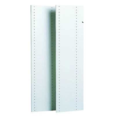 48 In. Vertical Closet Panels, 2-pack, 14 In. D, Model Rv1447, White