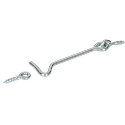 1" Zinc Plated Gate Hook And Eye Set - Model 851925 By Hillman