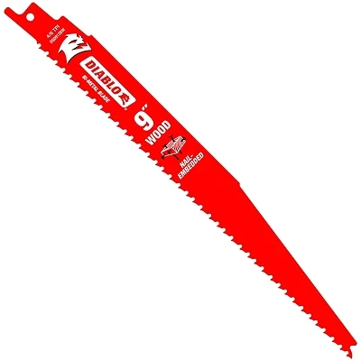 Diablo DS0912BW2 Reciprocating Blade, 6/12 TPI, 9 In., 2-Pk.