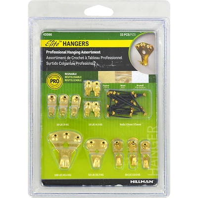 Hillman Classic Picture Hanger Value Kit