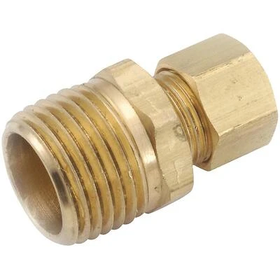 3/8 In. Compression X 1/2 In. Male Pipe Thread Brass Connector