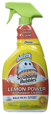 32 Oz Antibacterial Fantastik All Purpose Cleaner With Fresh Lemon Scent