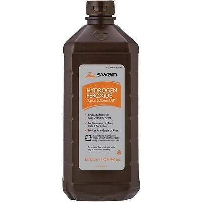 32 Oz. 3% Hydrogen Peroxide First Aid Antiseptic For Cuts And Abrasions