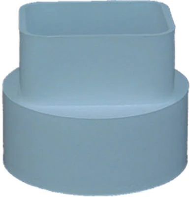 4 Inch Pvc Pipe Sewer To Downspout Adapter For Metal Rain Gutter Connection
