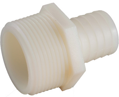 3/8 Inch Nylon Hose Barb Fitting With Male Pipe Thread Connector