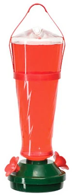 12-ounce Plastic Hummingbird Feeder With Removable Base And Two Feeding Ports