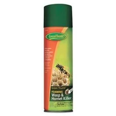 17.5 Ounce Foam Wasp And Hornet Spray - Fast Acting Insecticide