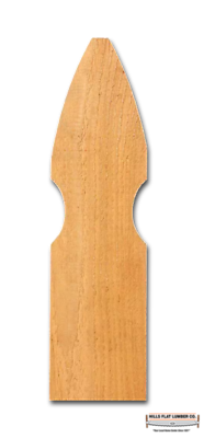 FENCE GOTHIC SPACED 42"X8