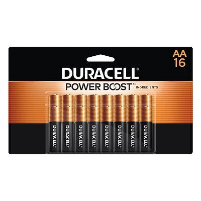 Alkaline Batteries, AA, 16-Pk.