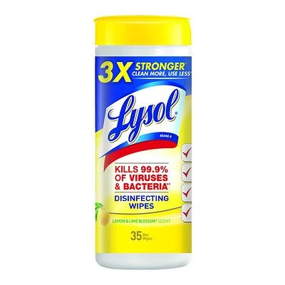 Disinfecting Wipes, Citrus Scent, 35-Ct.