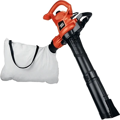 Black & Decker BV3600 3-In-1 Electric Leaf Blower/Vacuum/Mulcher, 230 MPH