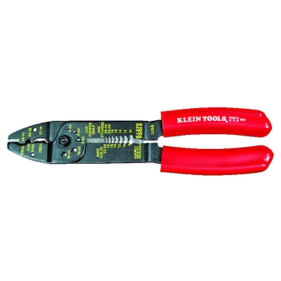 Klein Tools 1001 Electrician's Wire Cutter, Stripper and Crimper