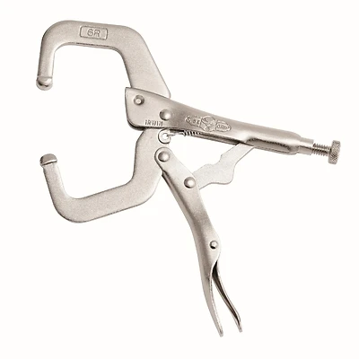Irwin 17 Vise-Grip Locking C-Clamp, 6 In., 500 Lb Clamping