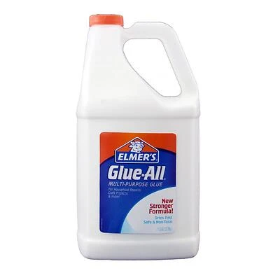 1 Gallon White Multi-purpose Glue, Non-toxic, Repositionable, Model E1326
