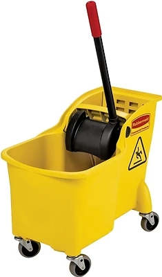 Fg738000yel 31 Quart Bucket And Wringer Combo, Yellow, Polypropylene
