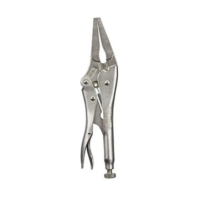 Irwin Vise-Grip 1502L3 Long Nose Locking Pliers, 9 In.