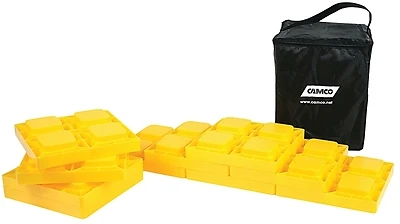 Camco 44505 RV Leveling Blocks, Interlocking, 10-Pack