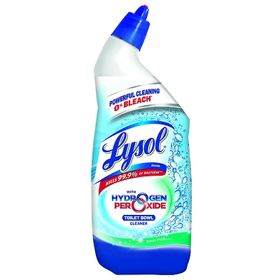 Lysol 1920085020 Power & Free Toilet Bowl Cleaner, 24 Oz, Cool Spring Breeze