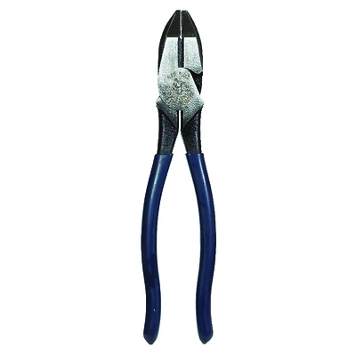 High-Leverage Side-Cut Linesman Pliers, 9 In.