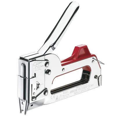 Arrow T2025-6 Stapler and Wire Tacker, Manual, 1/4 In Leg
